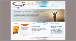 Desktop Screenshot of genteplena.com.br