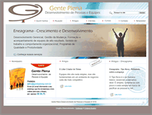 Tablet Screenshot of genteplena.com.br